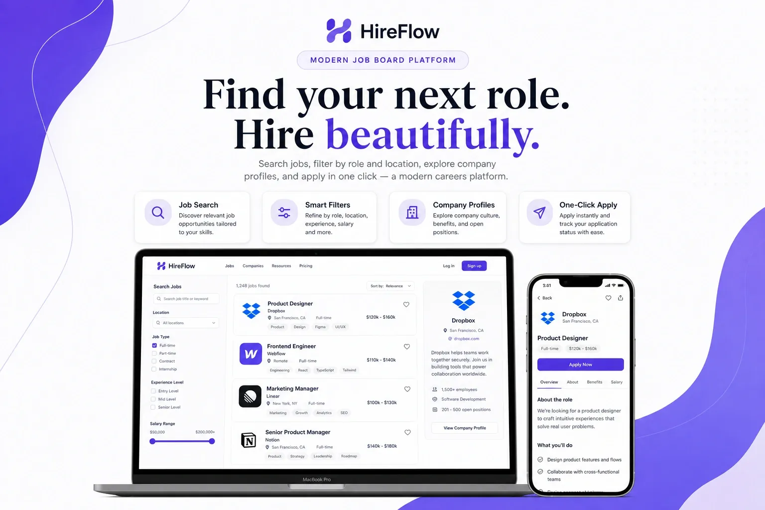 Modern Job Board & Careers Platform