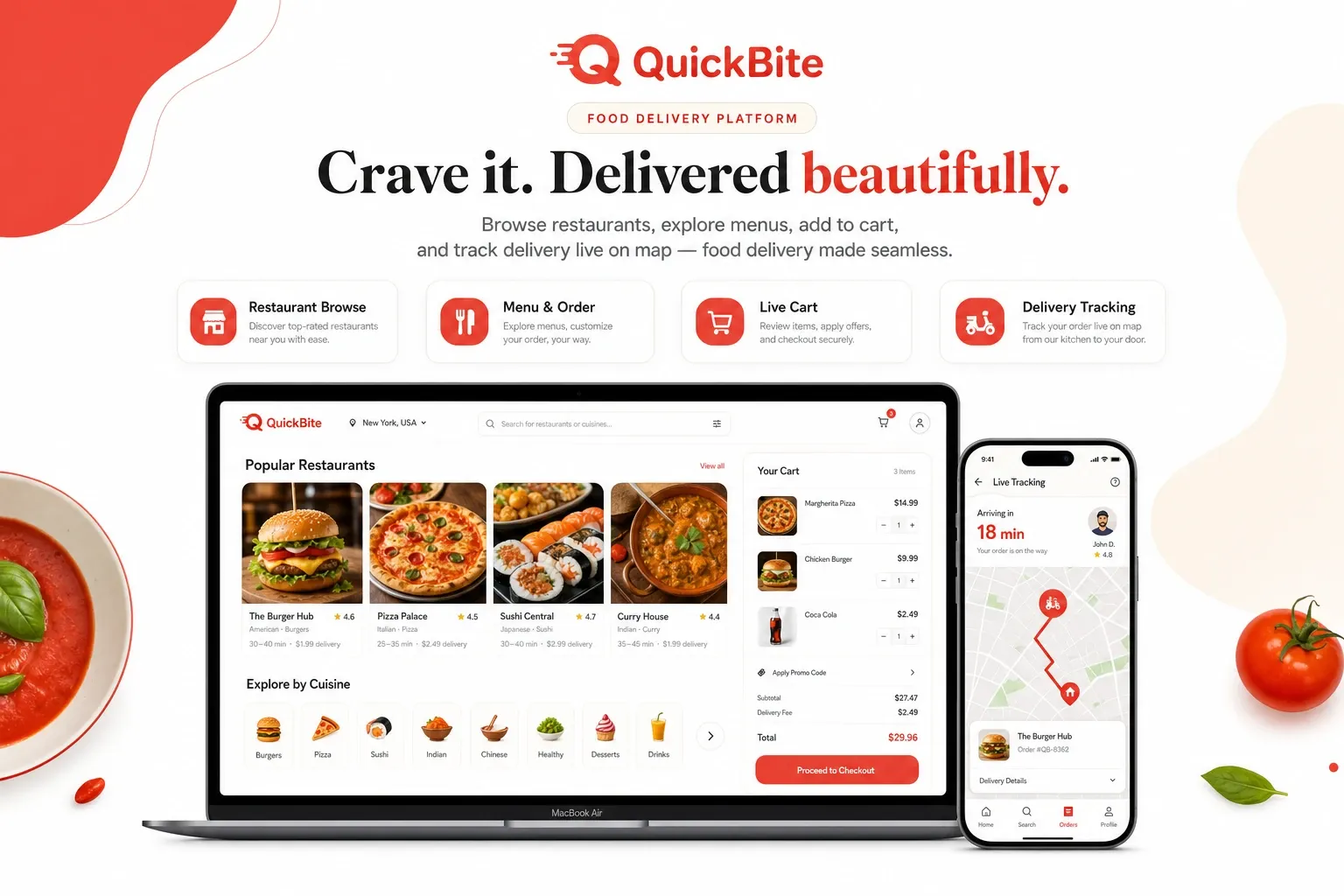 Food Delivery & Restaurant Platform