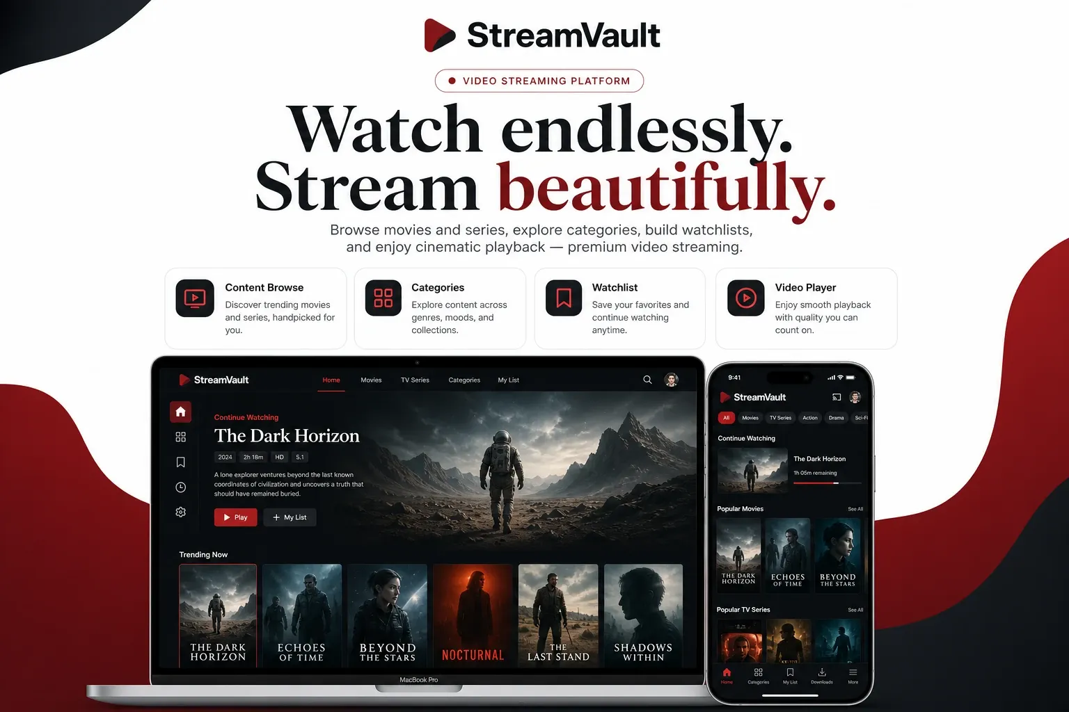 Video Streaming & Entertainment Platform