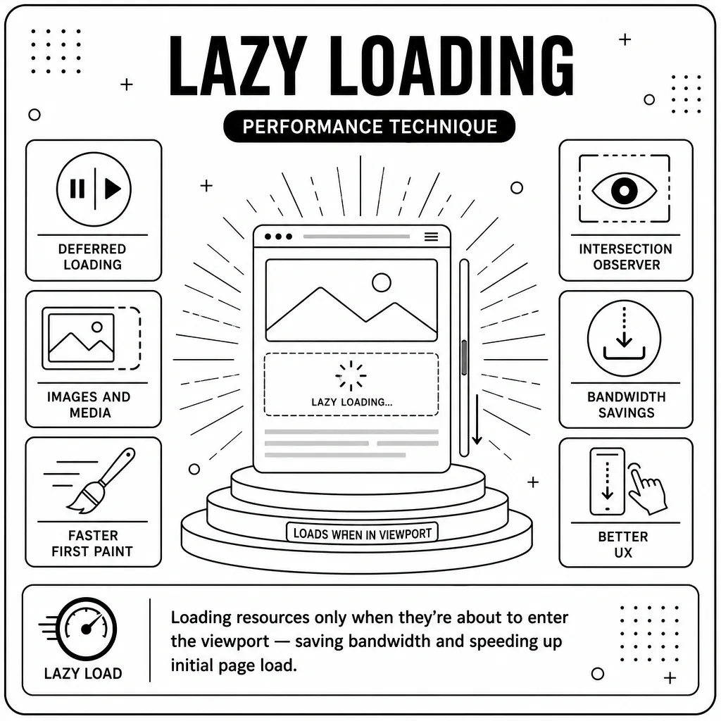 Lazy Loading – “Load When They Look”