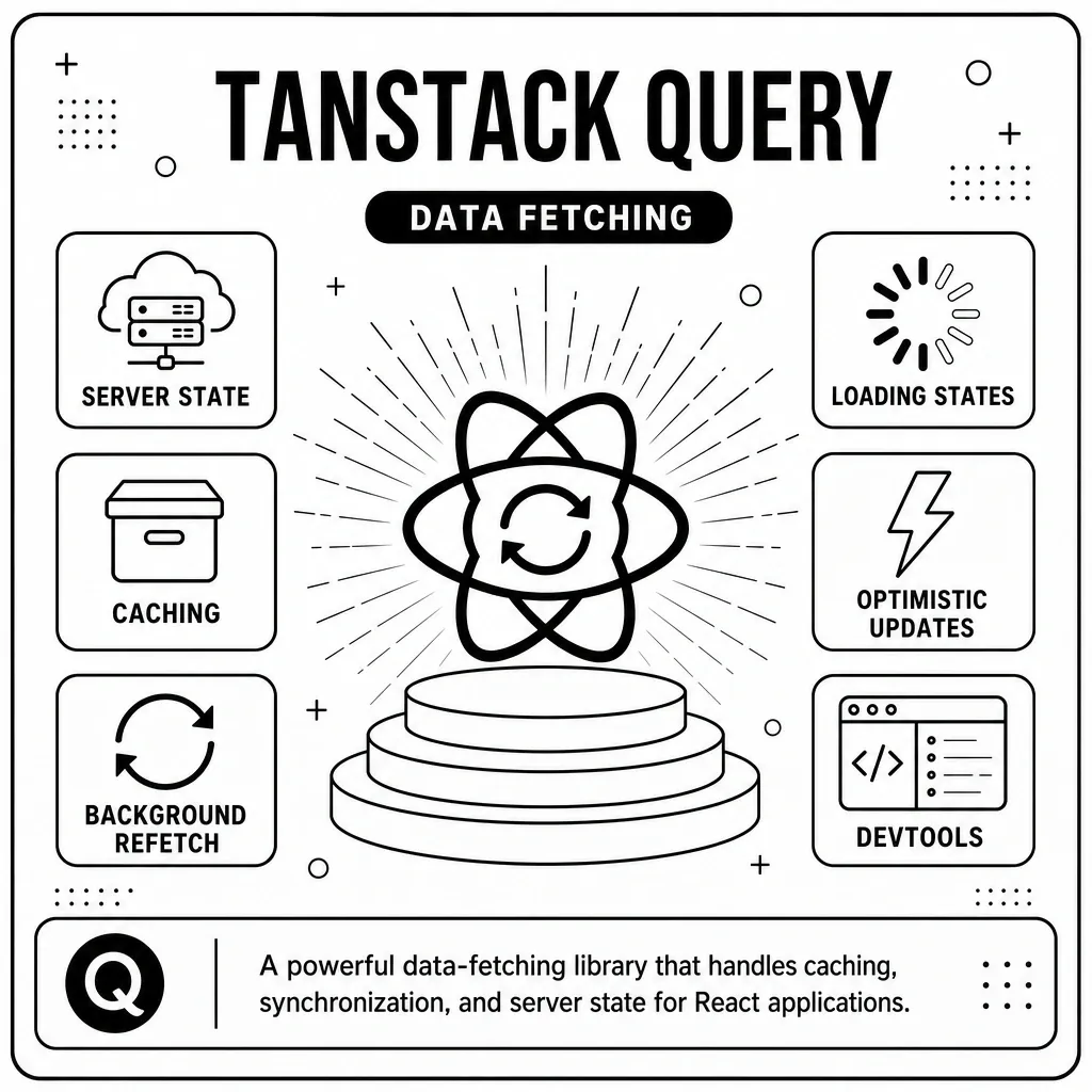 TanStack Query – “The Data Fetching Brain”