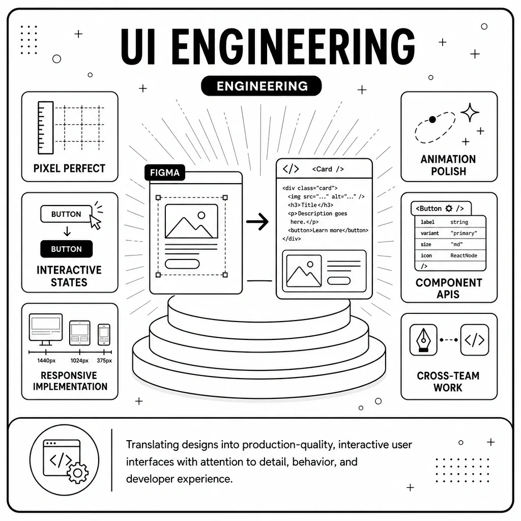 UI Engineering – “Where Design Meets Code”